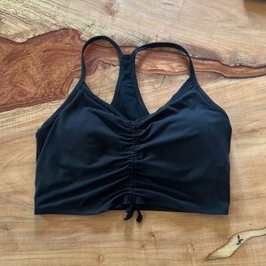 Fabletics size Medium Built in Bra racerback cropped tank/sports bra. NWOT